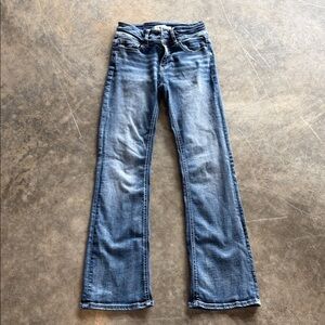 BKE Women's Boot Cut Jeans in Blue